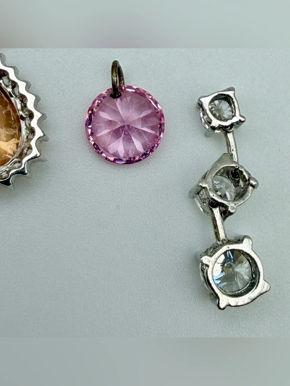 Lot of 6 Pendants Dainty Feminine Cute